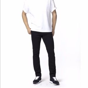 J Brand Tyler Black Slim Fit Jeans Amar Wash Size 31
